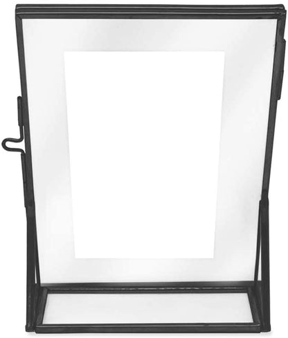 Nora Free Standing Metal Photo Frame (Black)